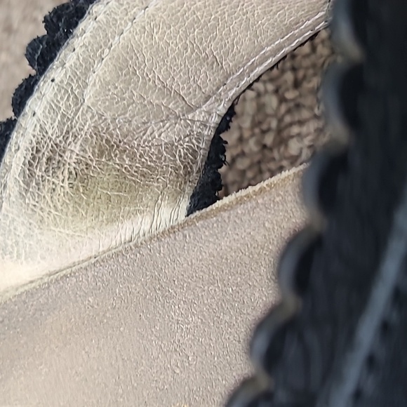 Alegria Bob Black Leather Strappy Healed Sandals sz 41 - Picture 7 of 12